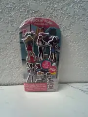 Barbie Stickers Stick N Play Fold And Go 30 Reusable Puffy Sticker Mattel