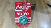 Vintage Coca Cola Genuine Russell Super Green YoYo,1989,rare,new!