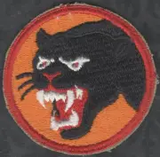 WW2 US Army 66th Infantry Black Panther Division ( No Glow under Black Light )
