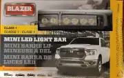 Blazer International C4855CAC LED Warning Light Bar with Magnetic Base, Amber