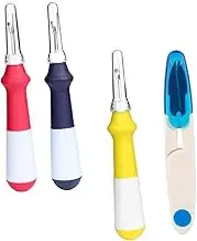 STOBOK 1set Seam Ripper Lightweight Durable Sewing Tool with Extra Quick Stitch Removal Comfortable Grip for Easy Access Tight Spaces for Embroidery and Crafting