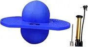 Generic Pogo Trick Ball Jump Bouncing Ball with Pump Supplies Jump Toy Balance Board Exercise for Garden Room Home