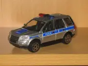 1:43 LAND ROVER FREELANDER 2 (2010) Poland POLICE Car ( UNIQUE ) NEW BBurago