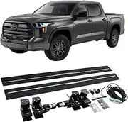 MOMOAU Electric Side Step - Automatic Retractable Running Boards for Trucks, True Flush Mount, Compatible with Tundra SR5/Tundra TRD 2022-2024
