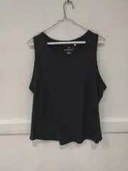 NWT Danskin Women's Essential Breathe Tank Top Activewear Black Sz XL $30 D266