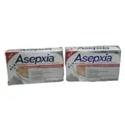 Asepxia Hydro-Force Acne Bar Soap With Baking Soda Deep Pore Cleansing 4oz 2pcs