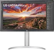 LG 27UP850N 27 inch 4K UHD Monitor with IPS (3840 x 2160) Display DCI-P3 95%, Vesa HDR 400, USB Type-C, HDMI, AMD Freesync, White