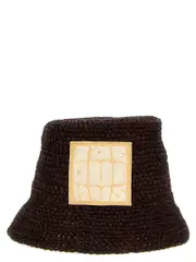 [Jacquemus] Jacquemus-Le Bob Ficiu Cappelli Marrone-Donna 56cm Brown