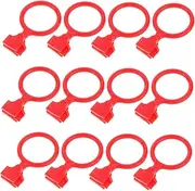 Zipper Pull Replacement 100pcs Bag Zipper Pull Tab Portable Zipper Pull Handles for Stationery Bags