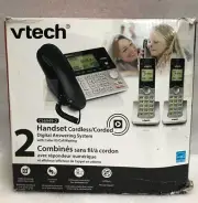 VTech-Cord/Cordless Answering 1 corded Base 2 cordless Handsets CS6949-2