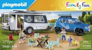 Playmobil Family Fun Caravan with Car 128pc 91423