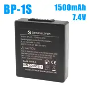 1500mAh 7.4V Li-ion Battery BP-1S Battery Rechargeable For S3 S6 S9 P7Controller