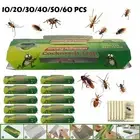 60X Cockroach Trap Bait Sticky Traps Glue Cockroaches Insect Bug Pest Control AU