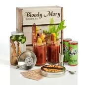 Bloody Mary Cocktail Kit - Bar Accessories & Recipes - Great Alcohol Gift Set