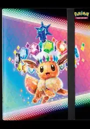 Pokémon Prismatic Evolutions Eevee **BINDER ONLY** NEW In Hand Free US Shipping