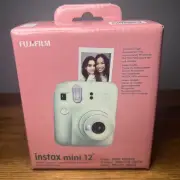Fujifilm Instax Mini 12 Instant Camera - Mint Green - New *Sealed* **