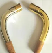 1pc Excellence Baritone Sax neck 23mm Nickel plating or golden part