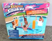 Nerf Super Soaker Pool Volleyball Set Inflatable Pool Float with Net and Ball