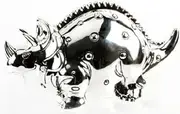 Christening Gifts. Boys Dinosaur Triceratops Money Box