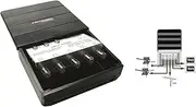 Metronic 414142 TV Amplifier with LTE Filter, Black