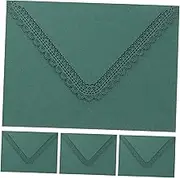 HAWILLOSCH 4pcs Hollow Envelopes Invitation Cards Elegant Wedding Supplies for Bridal Showers Birthdays Thank You Notes Design for All Occasions