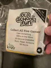 Chick-fil-A Kid's Old School Fun Game ABC’s On The Move New In Package