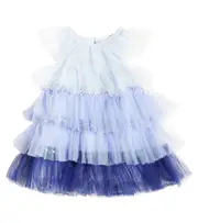 [Tutu Du Monde] Tutu Du Monde Baby Josette tiered tulle dress M 18-24 blue
