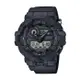 【CASIO G-SHOCK】街頭風格雙顯休閒腕錶-霧黑款/GA-700BCE-1A/台灣總代理公司貨享一年保固