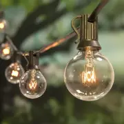 Outdoor String Lights, 100Ft G40 Globe Patio Lights Waterproof with 100 Edison C