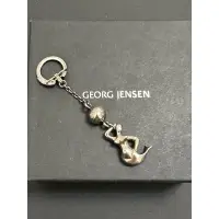 在飛比找蝦皮購物優惠-GEORG JENSEN #45美人魚鑰匙圈掛飾