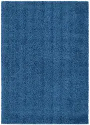 Candy Super Soft Blue Shaggy Rug - CAND411BLUE