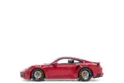 Minichamps 1:18 Porsche 911 Turbo S (992) Sport Design in Carmine Red