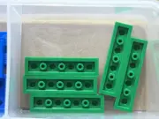 LEGO Parts - Green Plate 1 x 4 - No 3710 - QTY 5