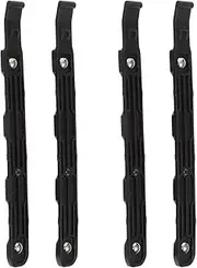 Gatuida External Hard Drive Holder 2 Pairs Bracket Computer Mount Computer Hard Drive Hard Drive Plastic Rail Hard Drive Mounting Plastic Rail Computer Case Rail for Hard Drive Tray Chassis Abs