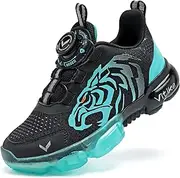 [JMFCHI SPORTS] Boys Athletic Shoes Breathable Lightweight Slip-on Kids Trail Running Sneakers Outdoor Indoor Mesh Sports Shoe for Little Kid Big Kid
