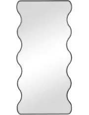 [Cooper & Co] Wavy 165cm Mirror in Black