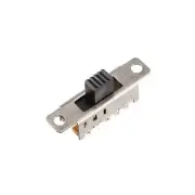 5pcs On/On/On 3 Position DP3T 2P3T Panel Miniature Slide Switch 8 Pin PCB DIY