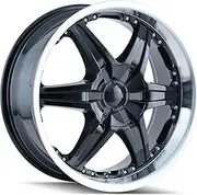 DIP Wicked D39 Black Wheel with Machined Lip (26x9.5"/6x135mm)