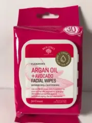 BOLERO Beverly Hill Facial Cleansing Wipes Argan Oil Avocado Hydrating Softness