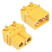 Male + Female XT60PW Gold Plated Connector 30A Li-Po Amass