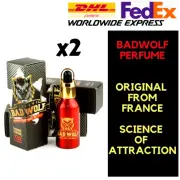 2x 20ml PHEROMONE For MEN Bad Wolf France Original Attraction - Express Ship