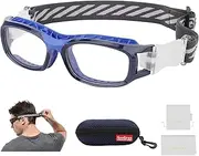 SooGree Kids Sport Goggles Glasses,Protective Eyewear Goggles,Eye Safety Glasses,Replaceable to Prescription Lenses 8-16