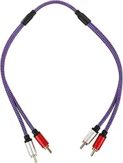 TOGEVAL Durability Enhanced Rca Cable Car Audio and Home Theater Systems Speaker Wire Easy Plug and Play