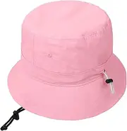 [TOPTIE] Bucket Hats for Women, Adjustable Sun Hats with Chin Strap, Fishing Hat with UV Protection
