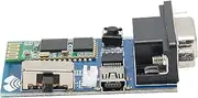 BT RS232 Wireless Serial Port Module, Mini USB Communication for Windows/DOS/Linux, CSR Chip, High-Sensitivity Antenna, 15M Distance with Reset Button for Data Transmission