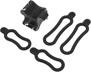 WOONEKY 1 Set Rotatable Flashlight Mount for Bike Holder for Easy Installation Skid Bike Light Stand Shockproof Support for Safe Riding for Cyclists and Outdoor Activities