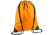 Bagbase Premium Gymsac Water Resistant Bag (11 Litres) (Orange) (One Size)