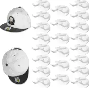 22 Pack Adhesive Hat Hooks for Wall, Super Strong Hat Rack for Baseball Caps