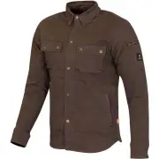 Brody D3O Brown Single Layer Motorcycle Riding Shirt