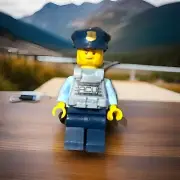 lego police mini figure